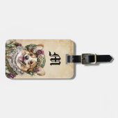 Victoriaanse Corgi-hond bagage labels (Voorkant horizontaal)