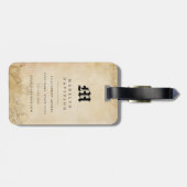 Victoriaanse Dachshund Honden Bagage Labels (Achterkant horizontaal)