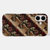 Victoriaanse dame nieuwjaar Case-Mate iPhone case (Achterkant (horizontaal))