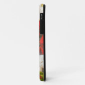 Victoriaanse dame vrouw elegante rijke rode illust Case-Mate iPhone case (Achterkant/links)