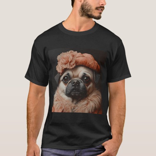 Victoriaanse Damesmops - Mooi Klein Damesmops - St T-shirt (Voorkant)