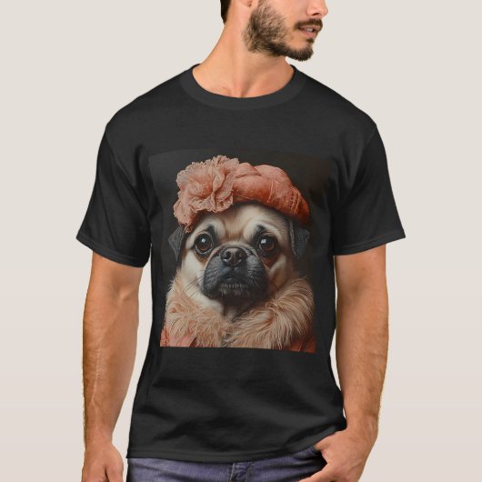 Victoriaanse Damesmops - Mooi Klein Damesmops - St T-shirt (Voorkant)