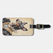 Victoriaanse Dobermann-honden bagage labels (Voorkant horizontaal)