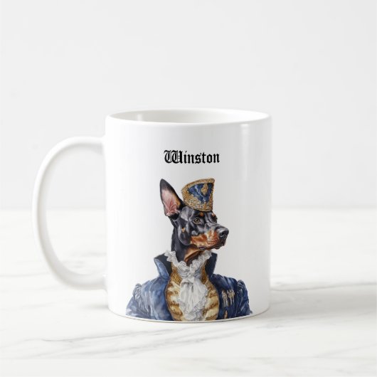 Victoriaanse Dobermann Pinscher Mokken (Links)