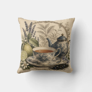 Victoriaanse earl grey sierkussen