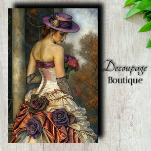 Victoriaanse Elegantie Decoupage Tissuepapier