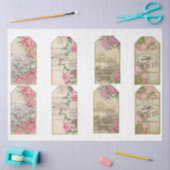 Victoriaanse Ephemera Serie Ontwerp 28 Tissuepapier (Craft)