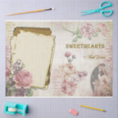 Victoriaanse Ephemera Serie Ontwerp 8 Tissuepapier (Craft)