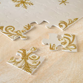 Victoriaanse Feeën Kerst Spirit Legpuzzel (Zijkant)
