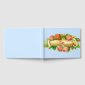 Victoriaanse gevouwen handenprint gastenboek (Volledig)