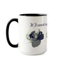 Victoriaanse Gothic Quote- Als ik geen liefde kan