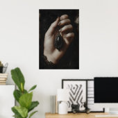 Victoriaanse Gotische Hangende Kunst Printbare Don Poster (Thuiskantoor)