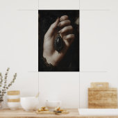 Victoriaanse Gotische Hangende Kunst Printbare Don Poster (Keuken)