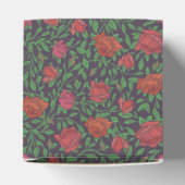 Victoriaanse gotische perfecte rode en fuchsia roz bedankdoosjes (Bovenkant)