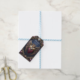 Victoriaanse Gotische Trouwcollectie Cadeaulabel