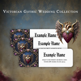 Victoriaanse Gotische Trouwcollectie Etiket