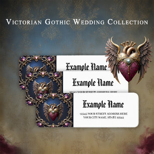 Victoriaanse Gotische Trouwcollectie Etiket