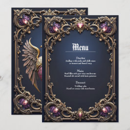 Victoriaanse Gotische Trouwcollectie Menu