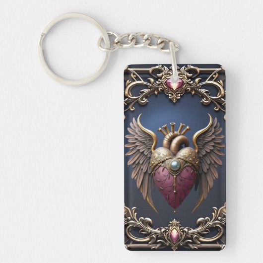 Victoriaanse Gotische Trouwcollectie Sleutelhanger (Voorkant)