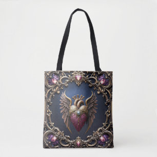 Victoriaanse Gotische Trouwcollectie Tote Bag