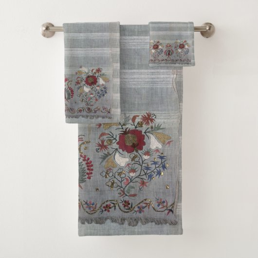 Victoriaanse Griekse Russische Design Boho Bad Handdoek (Insitu)