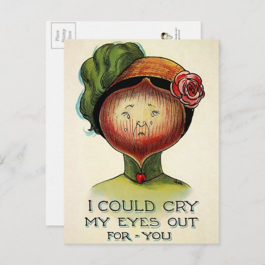 Victoriaanse Huilui Postkaart (Voorkant / Achterkant)