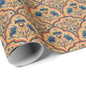 Victoriaanse Ibissen Cadeaupapier (Rol Hoek)