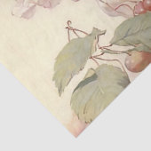 Victoriaanse “Kersenfee” in een fruitboom  Tissuepapier (Detail)