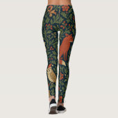 Victoriaanse Kerst Dier & Botanisch Leggings (Achterkant)