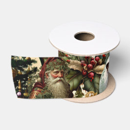 Victoriaanse Kerst Elegantie  Satijnen Lint