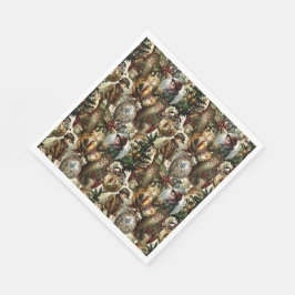 Victoriaanse Kerst Elegantie Servet