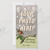 Victoriaanse Kerst Foto Kaarten (Voorkant)