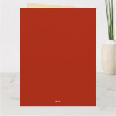 Victoriaanse Kerstelf aankondiging van muziek (Achterkant)