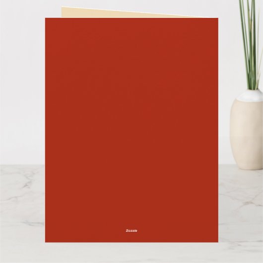 Victoriaanse Kerstelf aankondiging van muziek (Achterkant)