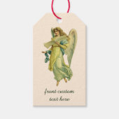 Victoriaanse Kerstengel, Gloria in Excelsis Deo Cadeaulabel (Voorkant)