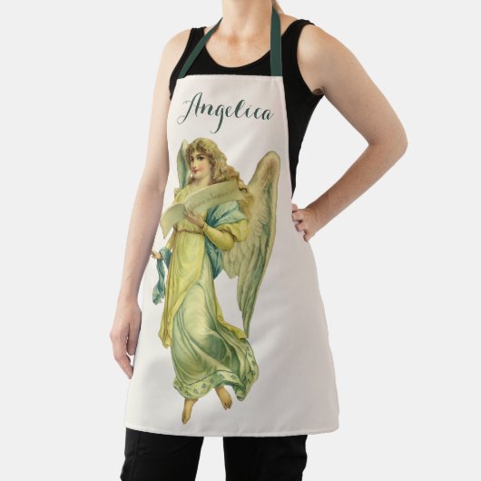 Victoriaanse Kerstengel, Gloria in Excelsis Deo Schort (Insitu)