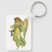 Victoriaanse Kerstengel, Gloria in Excelsis Deo Sleutelhanger (Achterkant)