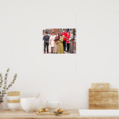 VICTORIAANSE KERSTLIEDJESSINGERS POSTER (Keuken)