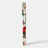 Victoriaanse Kerstman aan de telefoon met kinderen Case-Mate iPhone Case (Achterkant / Links)