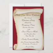 Victoriaanse Kerstman  Kaart (Achterkant)