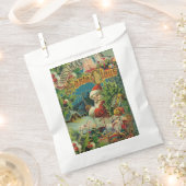 Victoriaanse Kerstman Kerst Collage Antiek Bedankzakje (Geknipt)