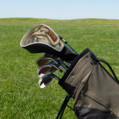Victoriaanse Kerstman met kerstboom Golfheadcover (Insitu)