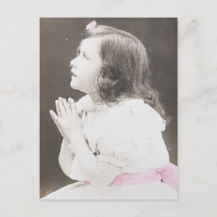 Victoriaanse kinderen ansichtkaart briefkaart