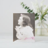 Victoriaanse kinderen ansichtkaart briefkaart (Staand voorkant)