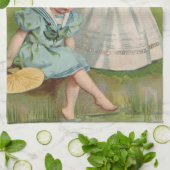 Victoriaanse Kinderen Theedoek (Gevouwen)