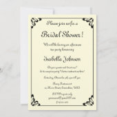 Victoriaanse Kunst Bruidsdouche, De Kus Kaart (Achterkant)