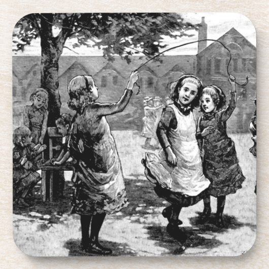 Victoriaanse kurken onderzetter (Voorkant)