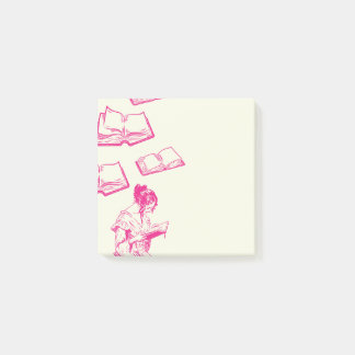 Victoriaanse lezer Boekachtige gedachten Post-it-n Post-it® Notes