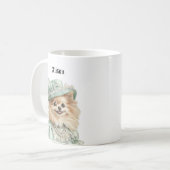 Victoriaanse Pomeranian Mokken (Voorkant links)