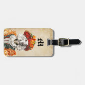 Victoriaanse Poodle Hond Bagage Labels (Voorkant horizontaal)